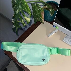 Lululemon Athletica Mint Green Belt Bag